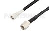 SMC Plug to SMA Male Low Loss Cable Using LMR-100 Coax