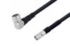 N Male Right Angle to Reverse Polarity TNC Male Cable Using LMR-400 Coax with HeatShrink