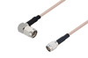 SMA Male Right Angle to SMA Male Cable Using RG316 Coax