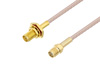 SMA Female Bulkhead to SMA Female Cable Using RG316 Coax