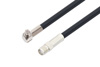 MCX Plug Right Angle to SMA Female Cable Using LMR-195 Coax