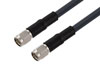 SMA Male to SMA Male Low Loss Cable Using LMR-LW195 Coax with HeatShrink in 60 Inch
