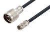 N Male to SMA Male Low Loss Cable Using LMR-195-FR Coax in 48 Inch