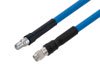 Plenum Rated SMA Female to SMA Male Low PIM Cable Using SPP-250-LLPL Coax , LF Solder in 100CM