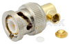 BNC Male Right Angle Connector Solder Attachment for PE-SR402AL, PE-SR402FL, PE-SR402FLJ, PE-SR402TN, RG402