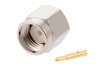 SMA Male Connector Solder Attachment for PE-SR402AL, PE-SR402FL, PE-SR402FLJ, PE-SR402TN, RG402