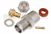 TNC Female Connector Clamp/Solder Attachment For PE-SR402AL, PE-SR402FL, RG402