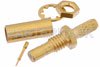 SSMB Jack Bulkhead Connector Crimp/Solder Attachment For RG174, RG179, RG316, RG188, .126 inch D Hole