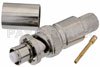 SHV Plug Connector Crimp/Solder Attachment for RG214, RG9, RG225, RG393