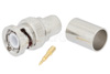 BNC Male Connector Crimp/Solder Attachment for RG214, RG9, RG225, RG393