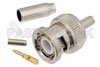 BNC Male Connector Crimp/Solder Attachment For RG188-DS, RG316-DS
