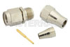 SMA Male Connector Clamp/Solder Attachment for RG180, RG195, PE-B150