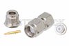 SMA Male Connector Clamp/Solder Attachment for RG188-DS, RG316-DS