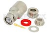 BNC Male Connector Clamp/Solder Attachment For PE-C300