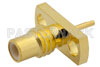SMC Jack Connector Solder Attachment 2 Hole Flange Mount Solder Cup Terminal, .328 inch Hole Spacing