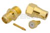 SMA Female Connector Clamp/Solder Attachment for RG188-DS, RG316-DS