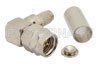 RT SMA Male Right Angle Connector Crimp/Solder Attachment For RG58