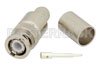 BNC Male Connector Crimp/Solder Attachment for PE-C400, LMR-400