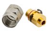 1.85mm Male Connector Solder Attachment for PE-SR405AL, PE-SR405FL, PE-SR405FLJ, PE-SR405TN, RG405, Direct Solder without Center Contact