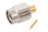 SSMA Male Connector Solder Attachment for PE-SR405AL, PE-SR405FL, PE-SR405FLJ, RG405