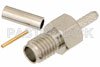 SSMA Female Connector Crimp/Solder Attachment For RG178, RG196