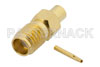 SSMA Female Connector Solder Attachment for PE-SR405AL, PE-SR405FL, PE-SR405FLJ, RG405