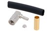 SSMA Male Right Angle Connector Solder Attachment For RG188-DS, RG316-DS