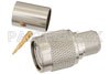 TNC Male Connector Crimp/Solder Attachment For RG213, RG8