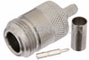 RP N Female Connector Crimp/Solder Attachment For RG58