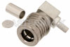 QMA Male Right Angle Connector Crimp/Solder Attachment for RG316-DS, RG188-DS