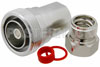 7/16 DIN Female Connector Clamp/Solder Attachment For 1/2 inch Helical