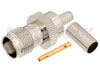 TNC Female Connector Crimp/Solder Attachment for RG55, RG142, RG223, RG400