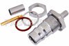 QN Female Bulkhead Mount Connector Crimp/Solder Attachment for RG55, RG141, RG142, RG223, RG400, .500 inch Diameter, IP68