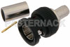75 Ohm BNC Male Connector Crimp/Solder Attachment For Belden 1505A, High Definition