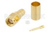 SMA Male Connector Crimp/Solder Attachment for PE-C240, RG8X, 0.240 inch, LMR-240, LMR-240-DB, LMR-240-UF, B7808A