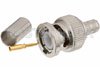 BNC Male Connector Crimp/Solder Attachment for PE-C240, RG8X, 0.240 inch, LMR-240, LMR-240-DB, LMR-240-UF