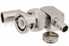 BNC Male Right Angle Connector Crimp/Solder Attachment for PE-C240, RG8X, 0.240 inch, LMR-240, LMR-240-DB, LMR-240-UF