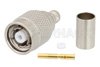 RP TNC Male Connector Crimp/Solder Attachment for PE-C240, RG8X, 0.240 inch, LMR-240, LMR-240-DB, LMR-240-UF, B7808A