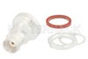 BNC Female Bulkhead Mount Hermetically Sealed Connector Solder Attachment Eyelet Terminal, IP67 Unmated
