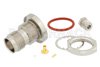 TNC Female Bulkhead Mount Connector Clamp/Solder Attachment for PE-047SR, PE-SR047AL, PE-SR047FL, IP68 Rated