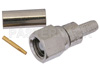 SMC Plug Connector Crimp/Solder Attachment for RG188-DS, RG316-DS