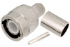 C Male Connector Crimp/Solder Attachment for RG213, RG8