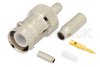 Reverse Polarity BNC Female Connector Crimp/Solder Attachment for RG188-DS, RG316-DS