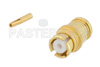 SMP Female Connector Solder Attachment for PE-047SR, PE-SR047AL, PE-SR047FL, Up To 40 GHz