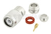 TNC Male Connector Clamp/Solder Attachment for RG8X, PE-C240, .240 inch, B7808A, LMR-240