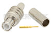 MCX Plug Connector Crimp/Solder Attachment for RG316, RG174, RG188, LMR-100, PE-B100, PE-C100, 0.100 inch