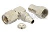 SMA Male Right Angle Connector Clamp/Solder Attachment For RG180, RG195