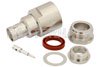 RP BNC Female Connector Clamp/Solder Attachment For RG213, RG214, RG8, RG9, RG225, RG393