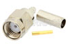 RP SMA Male Connector Crimp/Solder Attachment for RG174, RG316, RG188, PE-B100, PE-C100, 0.100 inch, LMR-100