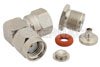 RP SMA Male Right Angle Connector Clamp/Solder Attachment For RG174, RG316, RG188